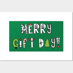 Merry gift day! Posters and Art